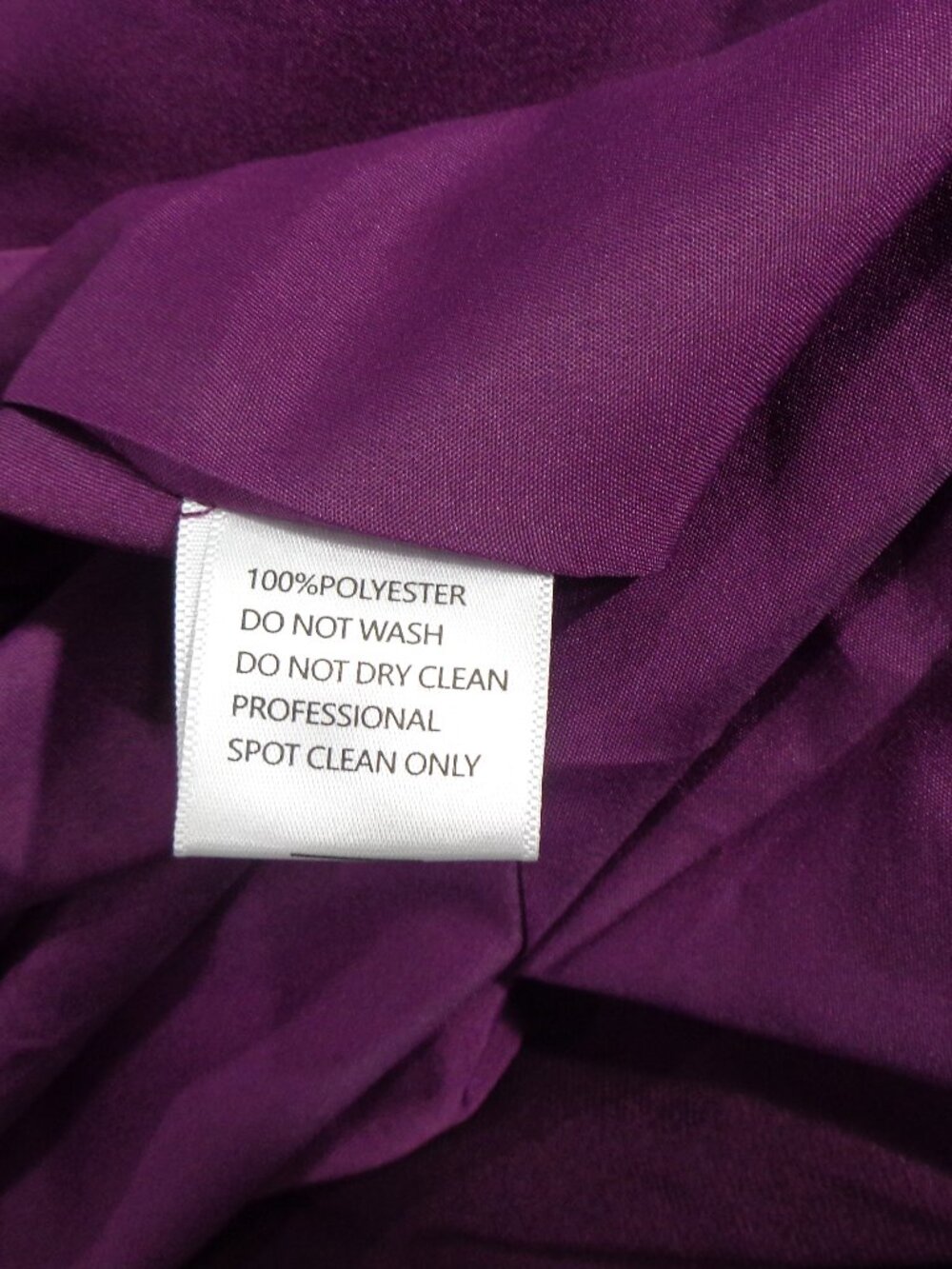 MISSACC Womens Purple 3/4 Sleeve Lace Embroidery Formal Evening Gown Sz M - NWT - Picture 11 of 11